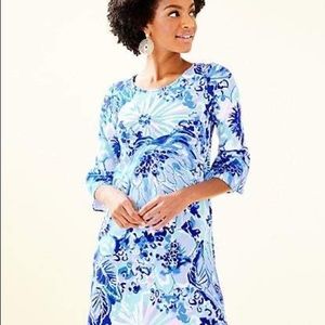 Lilly Pulitzer Ophelia Floral Bell Sleeve Shift